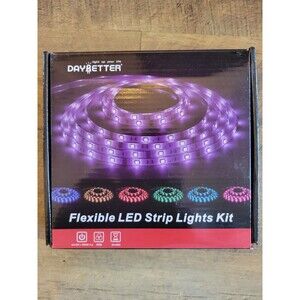 DAYBETTER FLSL-DB-501115RGBU Led Strip Lights Music Sync Flexible Tape Lights.
